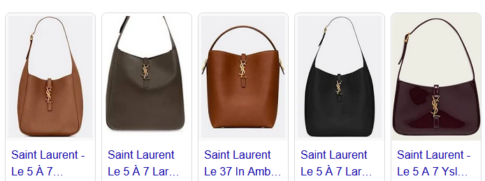 Yves Saint Laurent (YSL) 5à7 bags